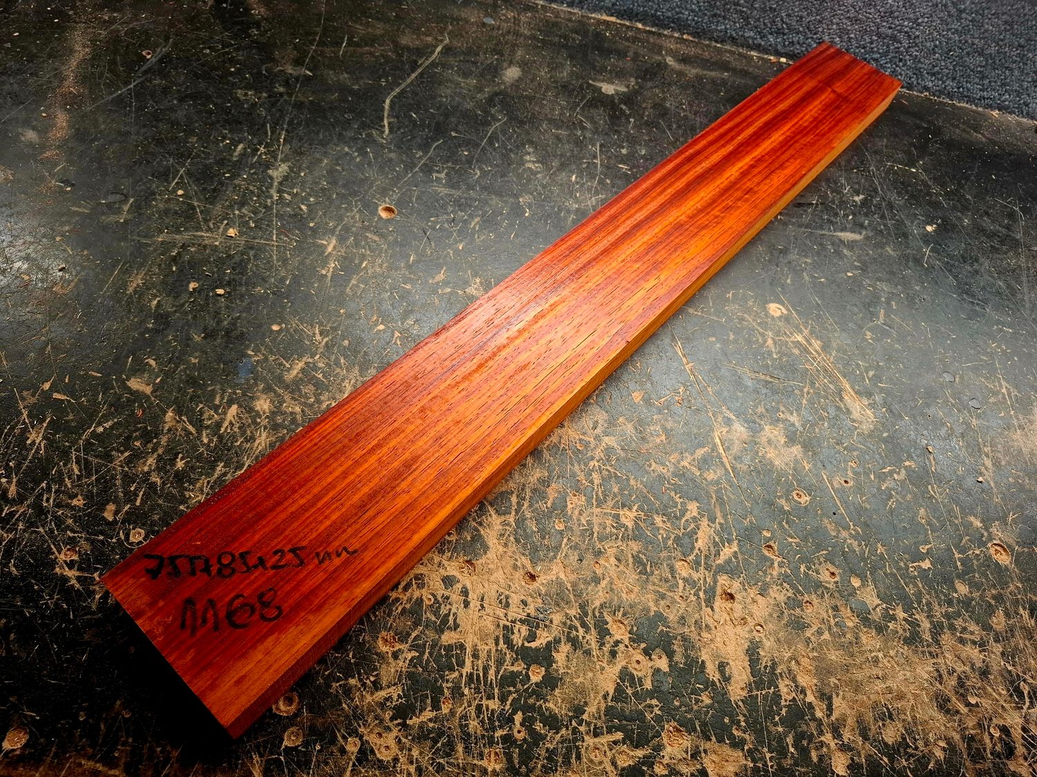African Padauk Neck Blank 1168