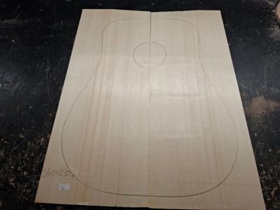 European Spruce Soundboard 1180