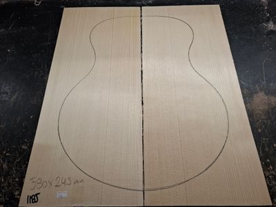European Jumbo Spruce A Soundboard 1185