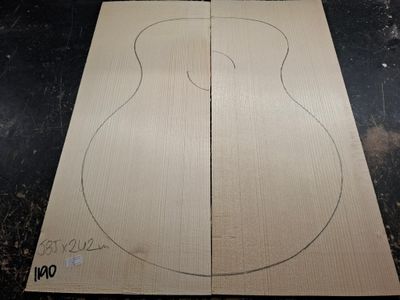 Jumbo European Spruce Soundboard 1190