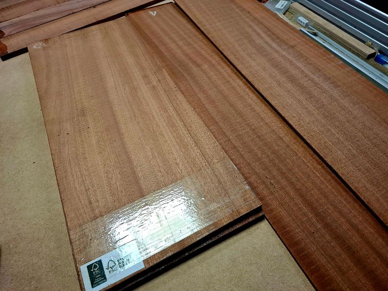 Sapele Western Back and Sides Sets