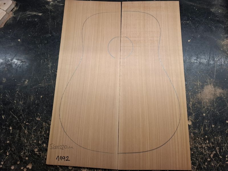 Canadian Cedar Soundboard 1192