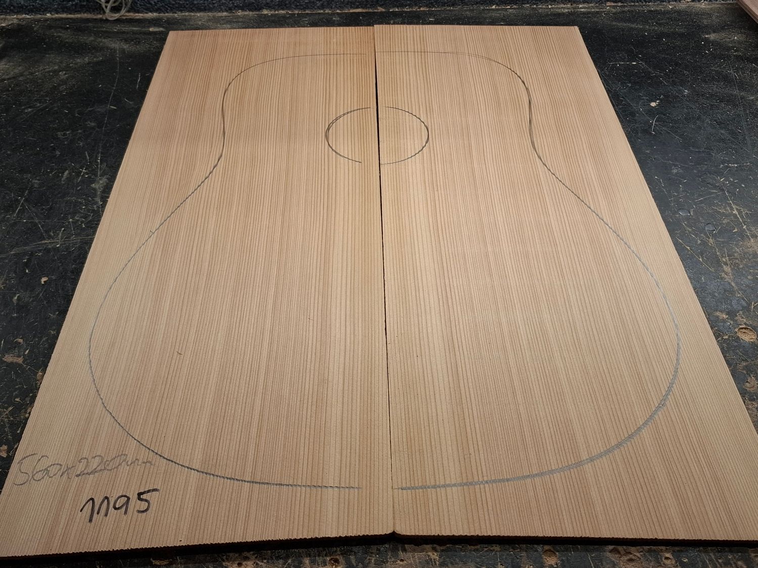 Canadian Cedar Soundboard 1195