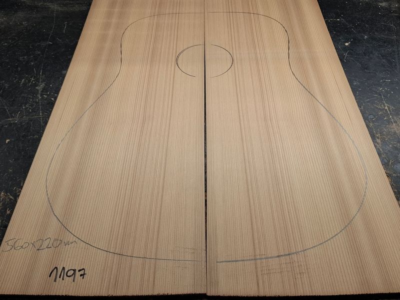 Canadian Cedar Soundboard 1197