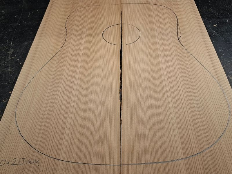 Canadian Cedar Soundboard 1199
