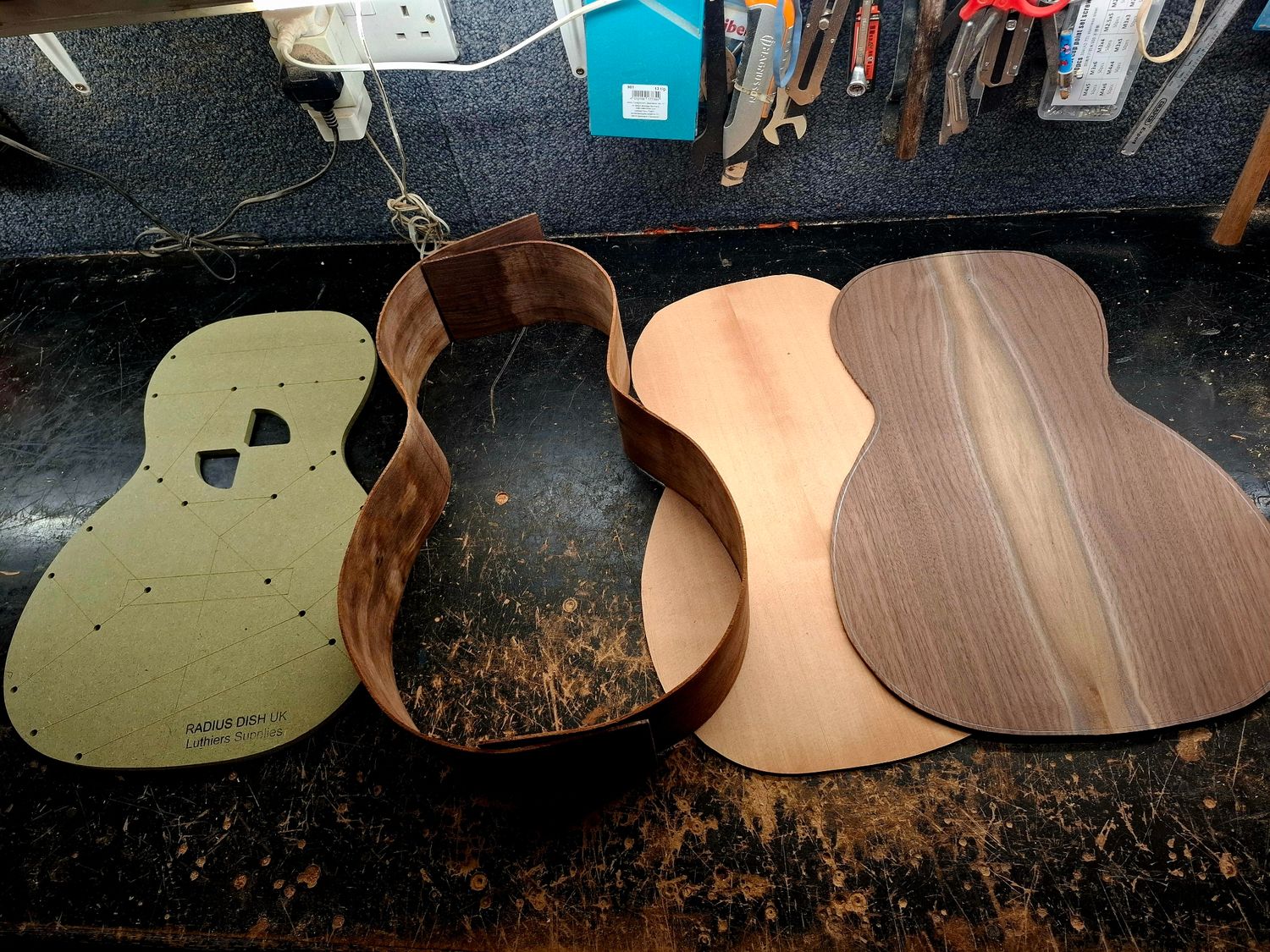0-28 Finished Parts plus soundboard template 1210