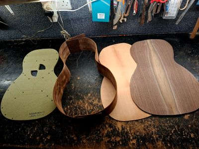 0-28 Finished Parts plus soundboard template 1210