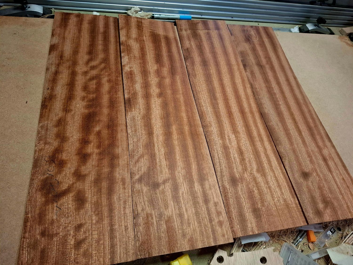 Figured Bubinga Sheets 12050
