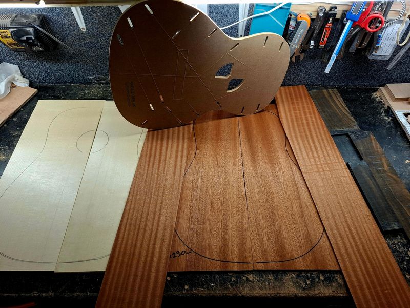 Tonewood Plus FREE Soundboard Template