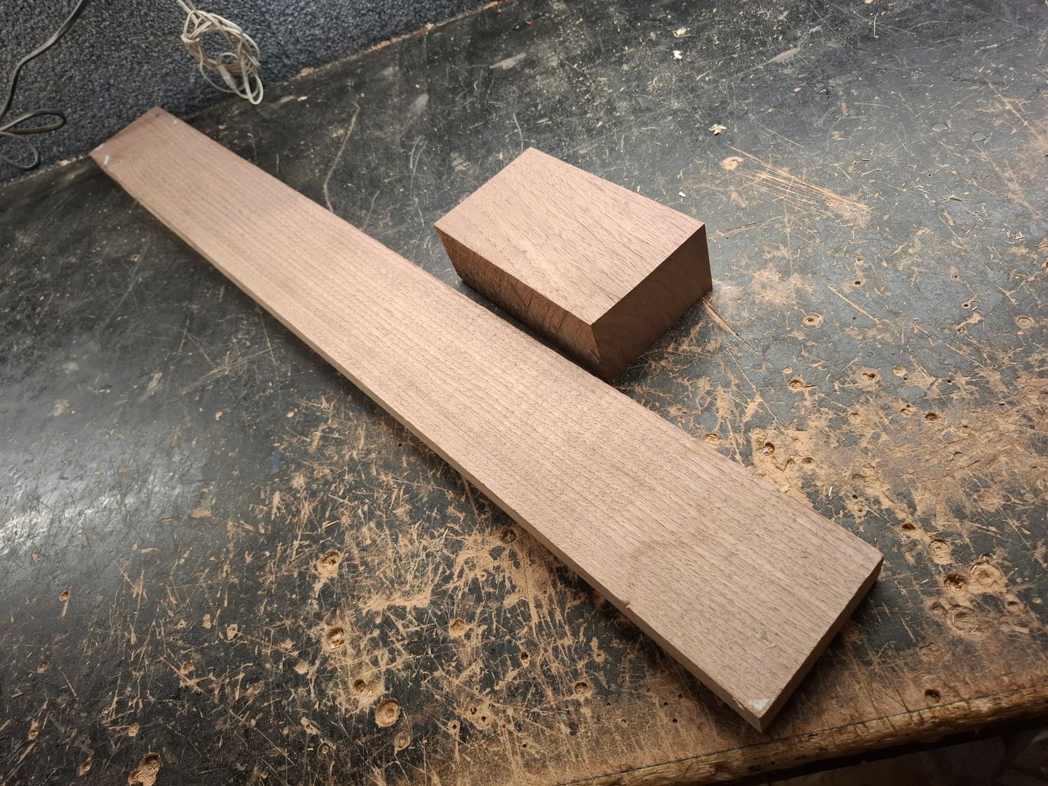 American Walnut Neck and Heel 12056