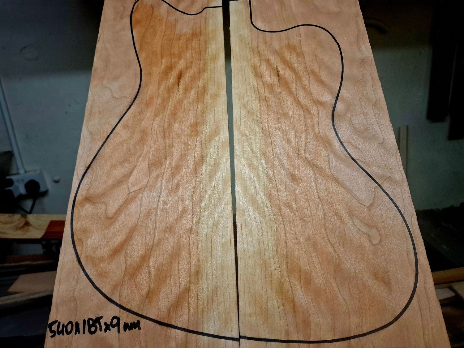 Figured Cherry Drop Top 12067