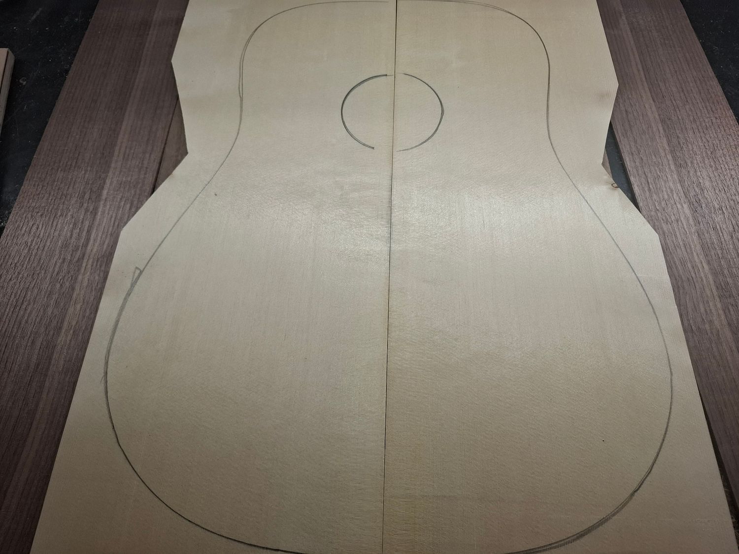 AAA European Spruce Soundboard 12072