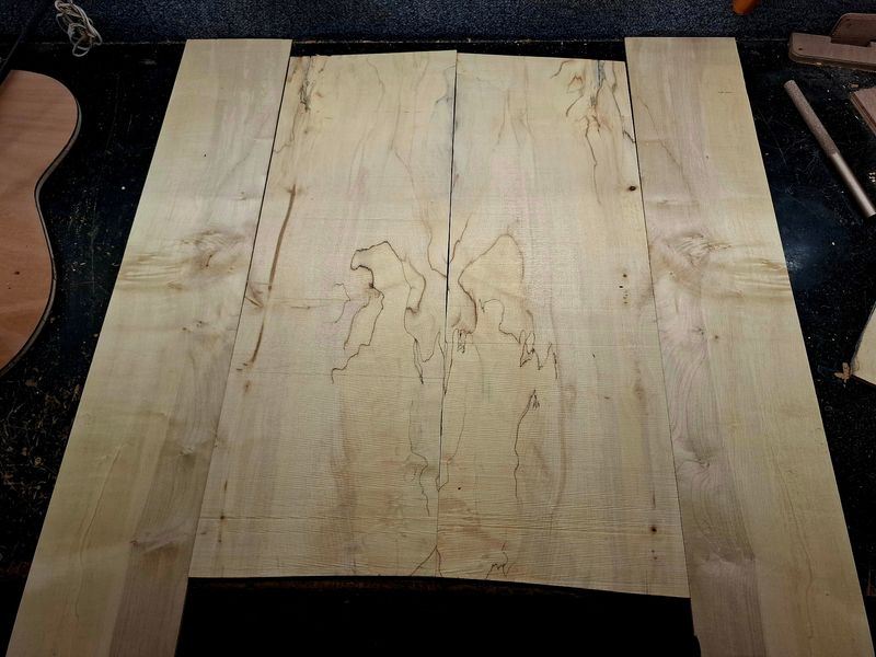 British Sycamore Jumbo Back and Sides 12082