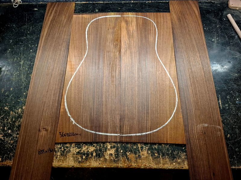 Indian Rosewood Back and Sides 12084