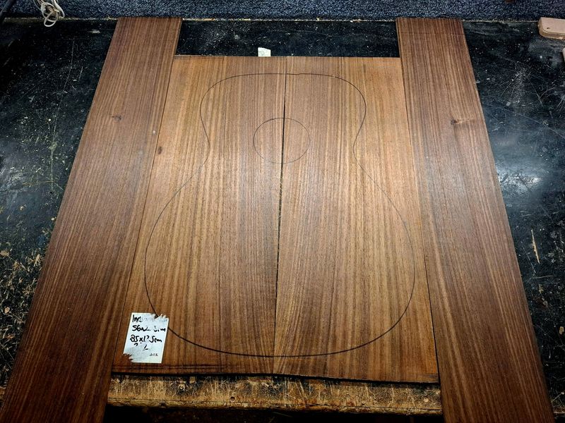Indian Rosewood Back and Sides 12085
