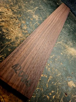 Indian Rosewood Bass Fingerboard Blank 12086
