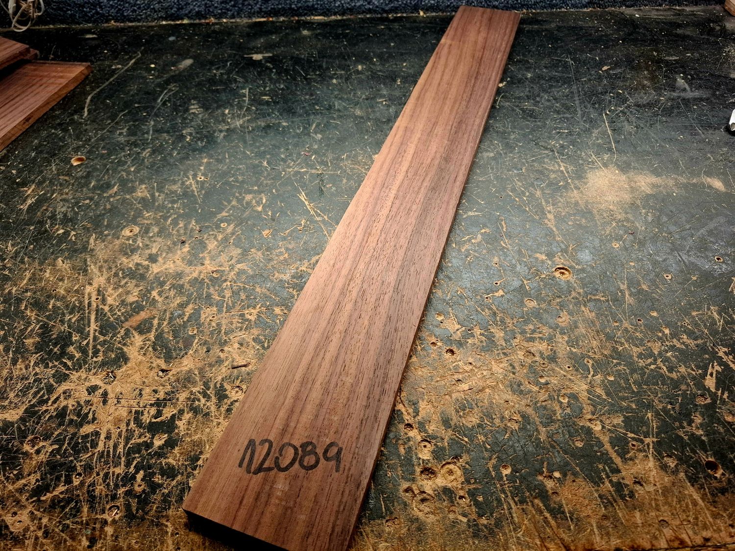Indian Rosewood Bass Fingerboard Blank 12089
