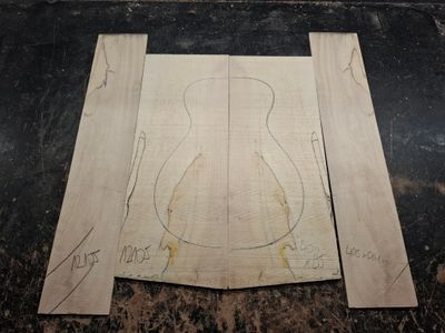 Sycamore Back and Sides Tenor Ukulele 12105