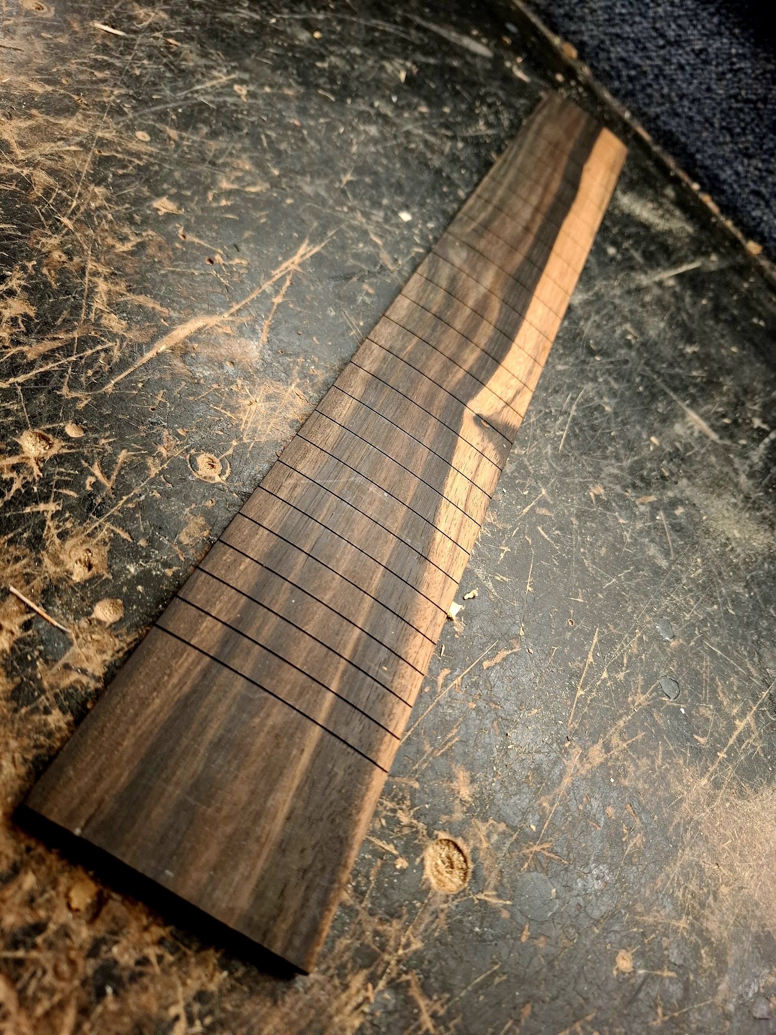Finished Guitar Fingerboard 24.75