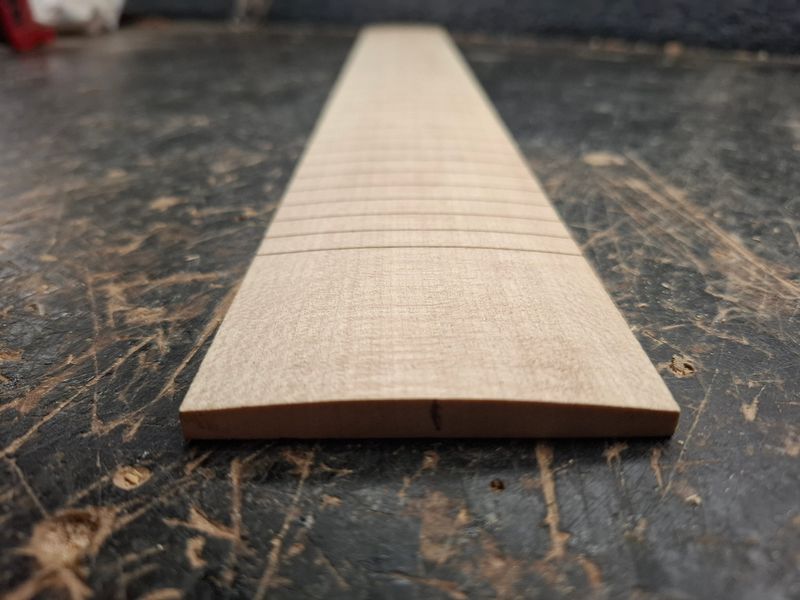 Finished Guitar Fingerboard 24.75 Finished Guitar Fingerboard 24.75" r12" 12127