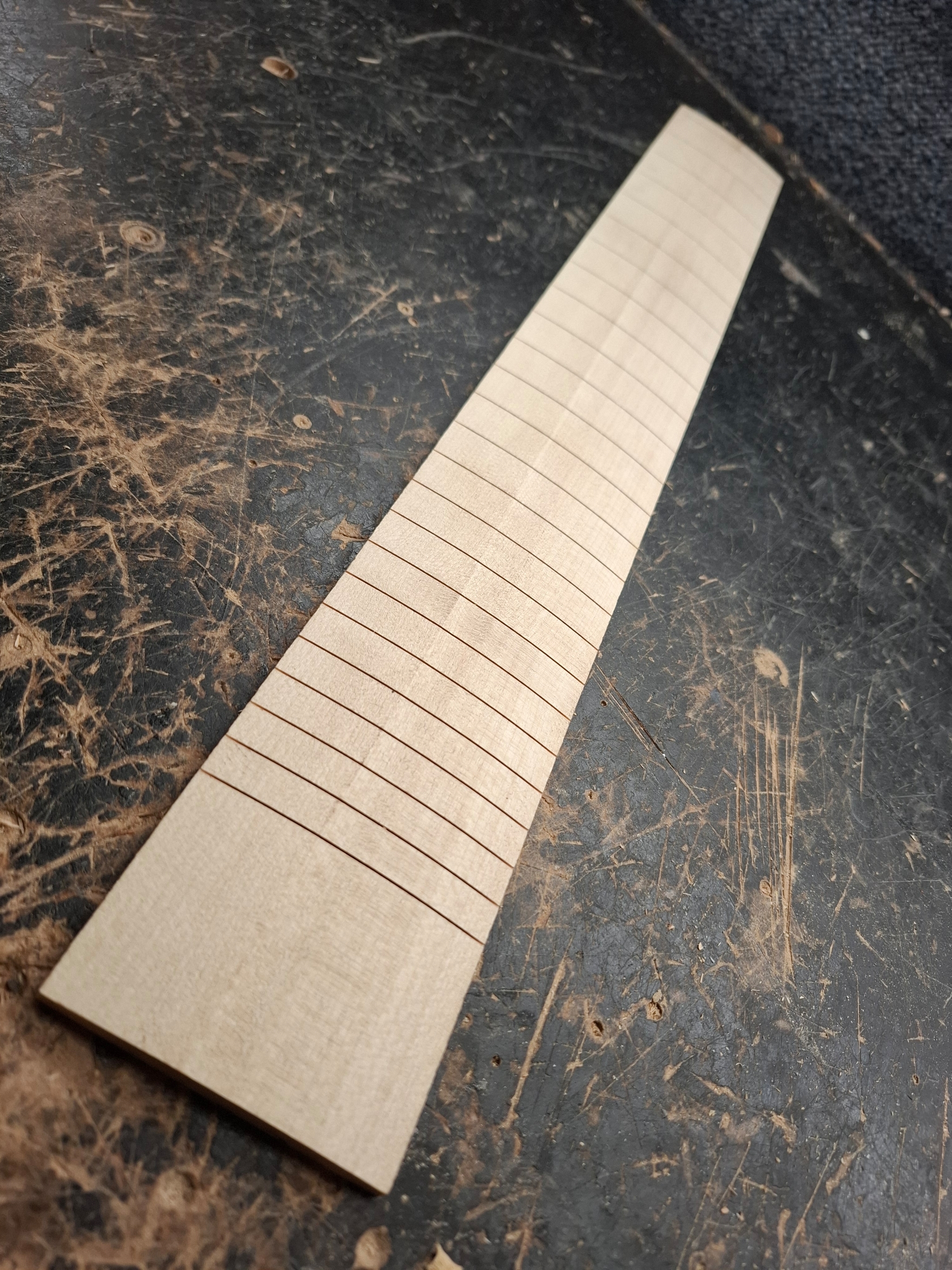 Finished Guitar Fingerboard 24.75