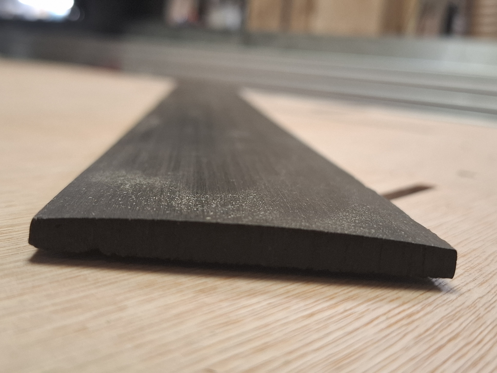 AAA Indian Ebony Finished Bass Fingerboard r12