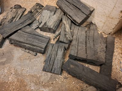 Bog Oak Offcuts 12140
