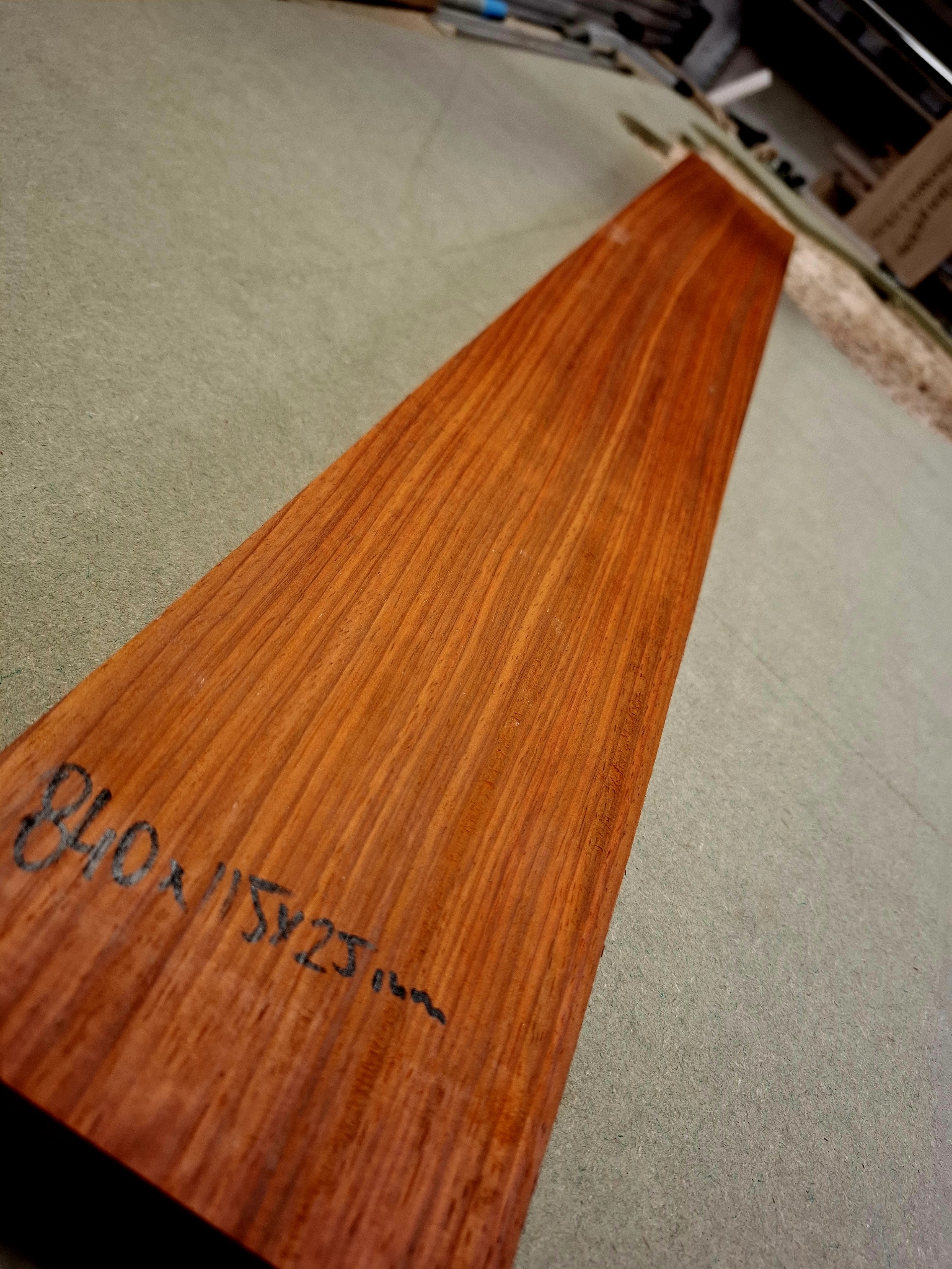 Padauk Neck Blank 12142