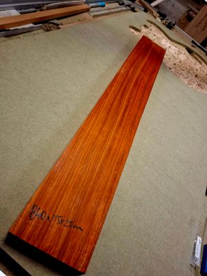 Padauk Neck Blank 12142 Padauk Neck Blank 12142
