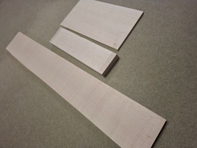 Hard Maple Fingerboard, Bridge and Headplate Combo Hard Maple Fingerboard, Bridge and Headplate Combo