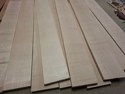 Hard Maple Fingerboard Blank