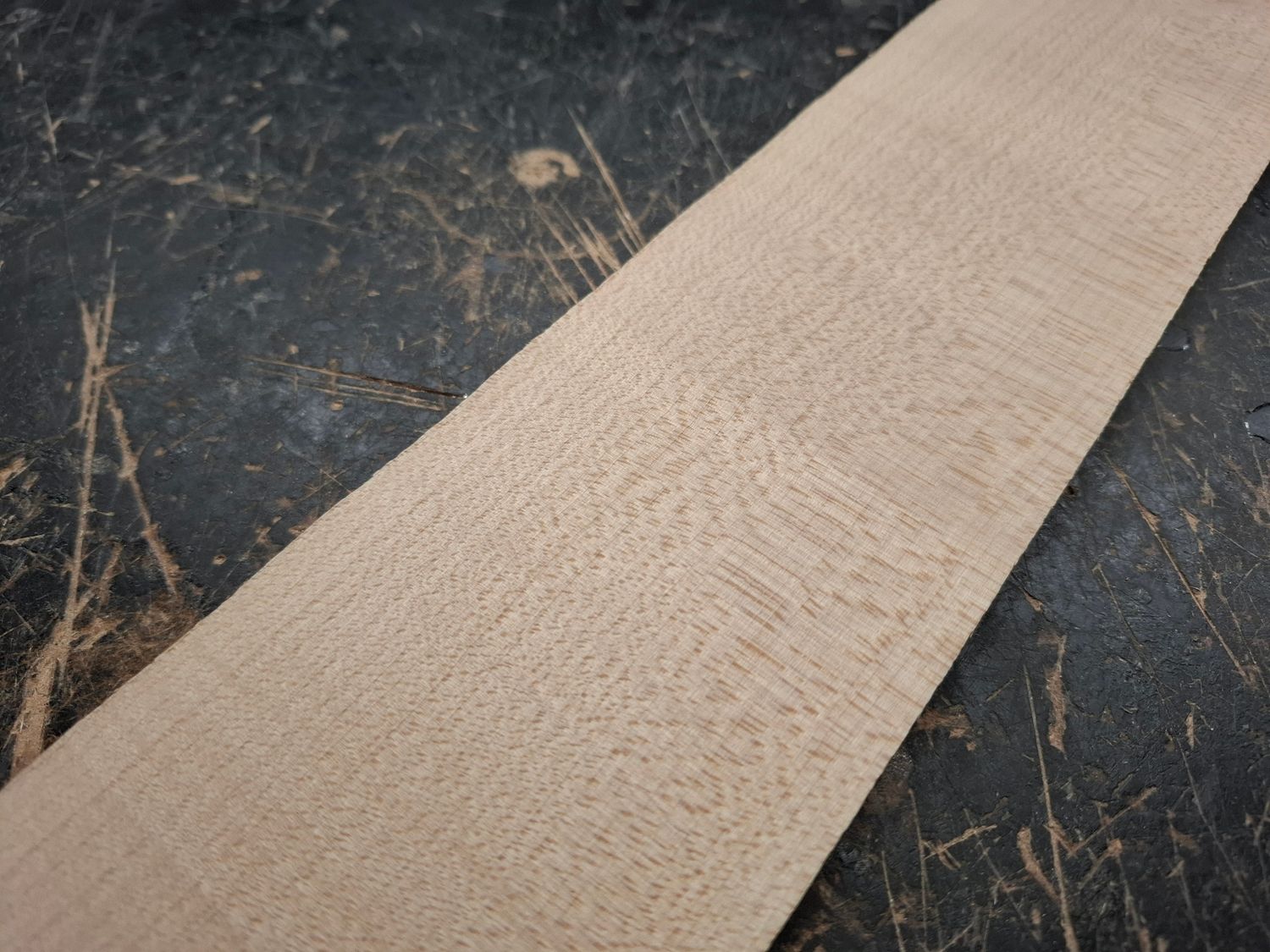 American Hard Maple Bass Fingerboard Blank 12146