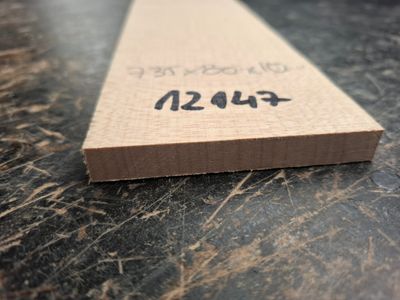American Hard Maple Bass Fingerboard Blank 12147 American Hard Maple Bass Fingerboard Blank 12147