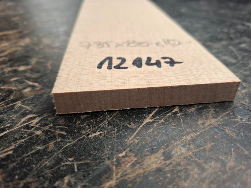 American Hard Maple Bass Fingerboard Blank 12147 American Hard Maple Bass Fingerboard Blank 12147