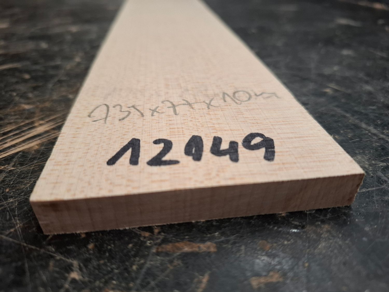 American Hard Maple Bass Fingerboard Blank 12149 American Hard Maple Bass Fingerboard Blank 12149
