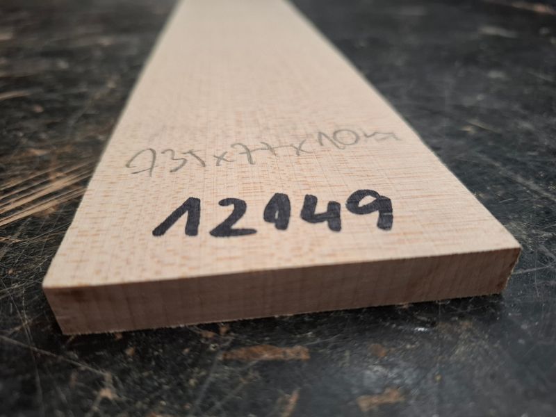 American Hard Maple Bass Fingerboard Blank 12149 American Hard Maple Bass Fingerboard Blank 12149