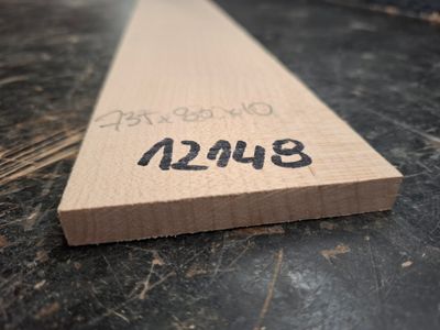 American Hard Maple Bass Fingerboard Blank 12148