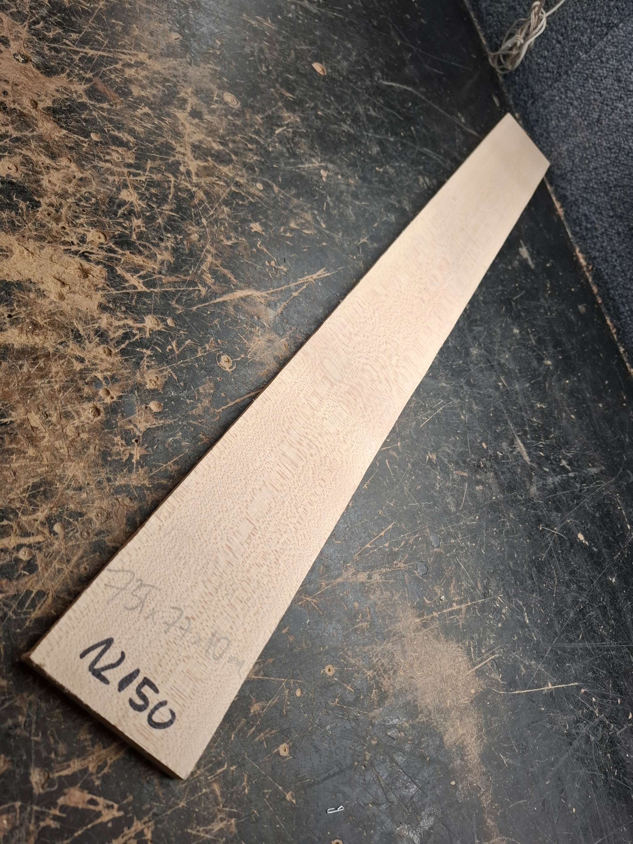 American Hard Maple Bass Fingerboard Blank 12150