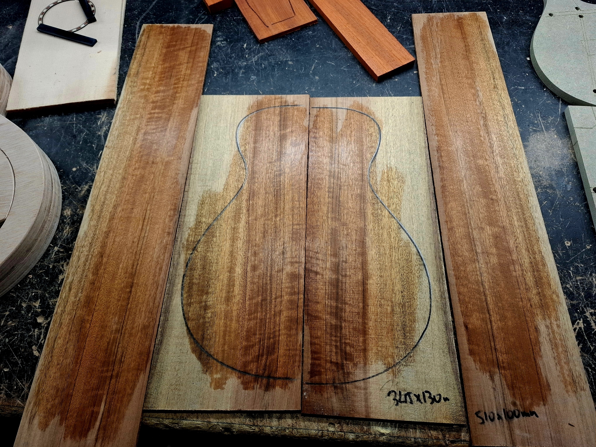Tenor Ukulele Kit Tonewood And Jigs 12155
