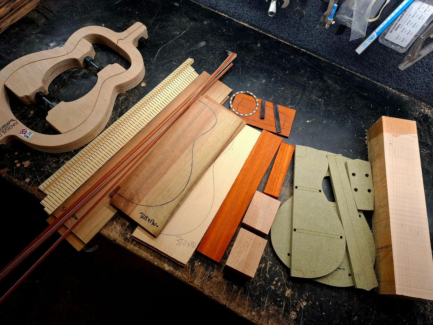 Tenor Ukulele Kit Tonewood And Jigs 12155