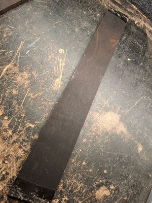 Indian Ebony Guitar Fingerboard 12166 Indian Ebony Guitar Fingerboard 12166