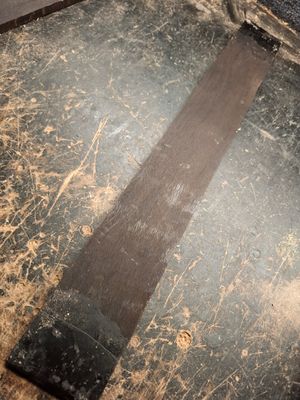 Indian Ebony Guitar Fingerboard 12167 Indian Ebony Guitar Fingerboard 12167