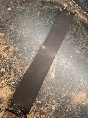 Indian Ebony Guitar Fingerboard 12170 Indian Ebony Guitar Fingerboard 12170