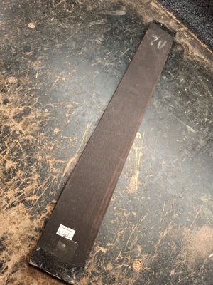 Indian Ebony Guitar Fingerboard 12171