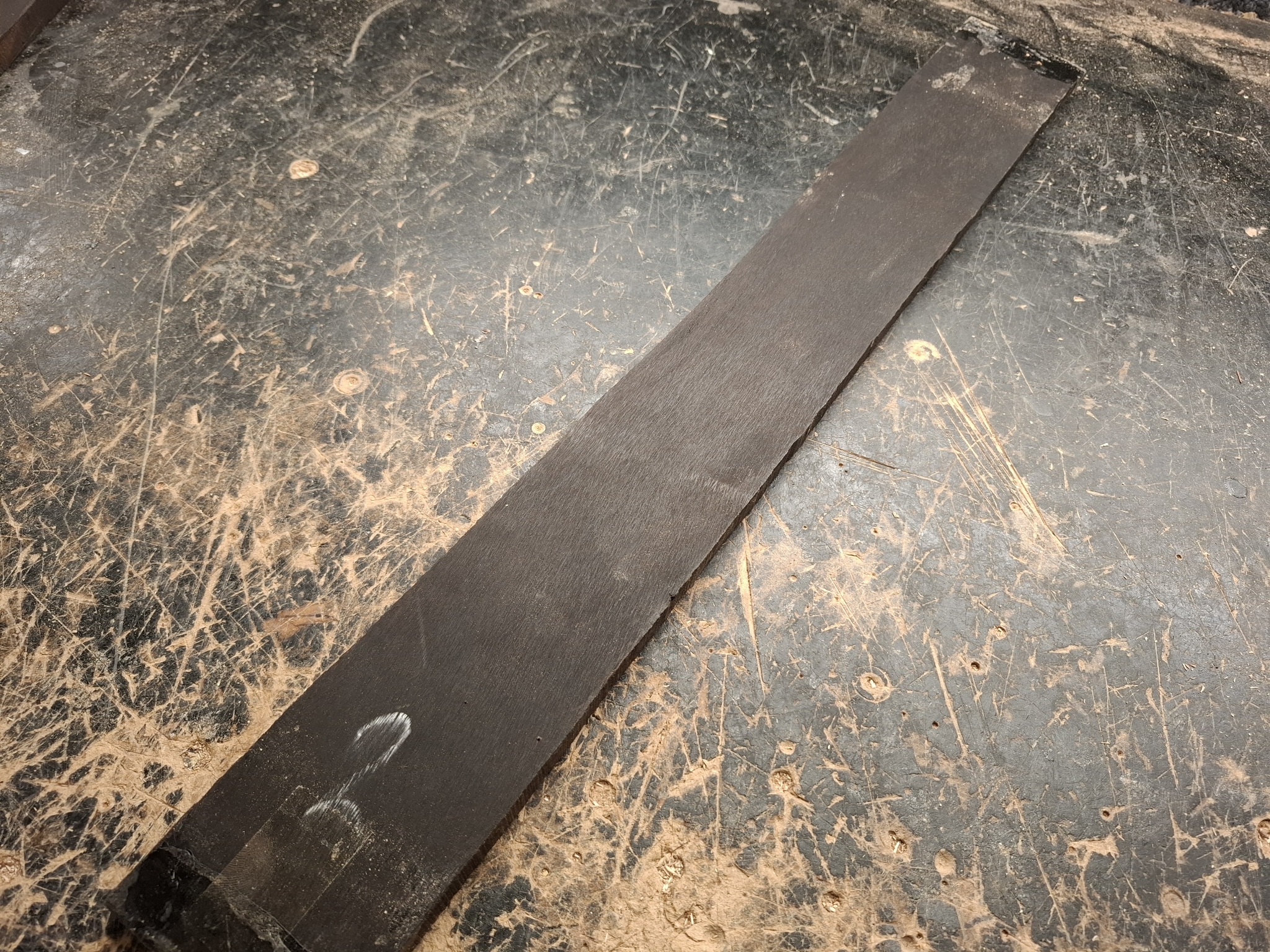 Indian Ebony Guitar Fingerboard 12174