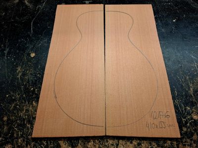 Canadian Cedar Baritone Ukulele Soundboard 12176 Canadian Cedar Baritone Ukulele Soundboard 12176
