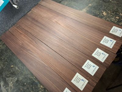 Indian Rosewood 5 String Bass Fingerboard Blank No7 12190 Indian Rosewood 5 String Bass Fingerboard Blank No7 12190
