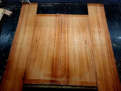 Australian Blackwood Back and Sides Set 12192 Australian Blackwood Back and Sides Set 12192