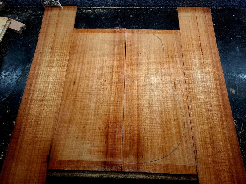 Australian Blackwood Back and Sides Set 12192 Australian Blackwood Back and Sides Set 12192