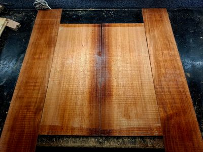 Australian Blackwood Back and Sides Set 12193